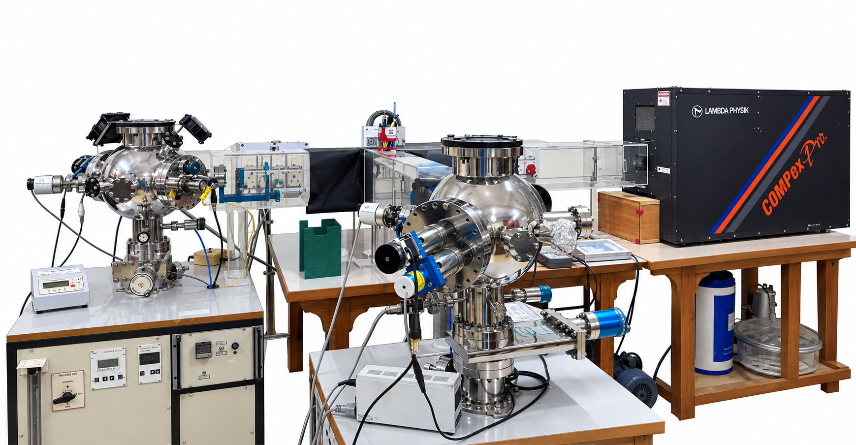 PLD Excimer Laser Setup