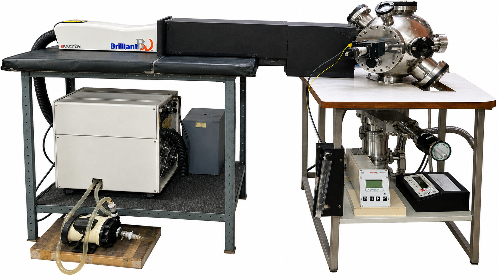 PLD Solid-State Laser Setup