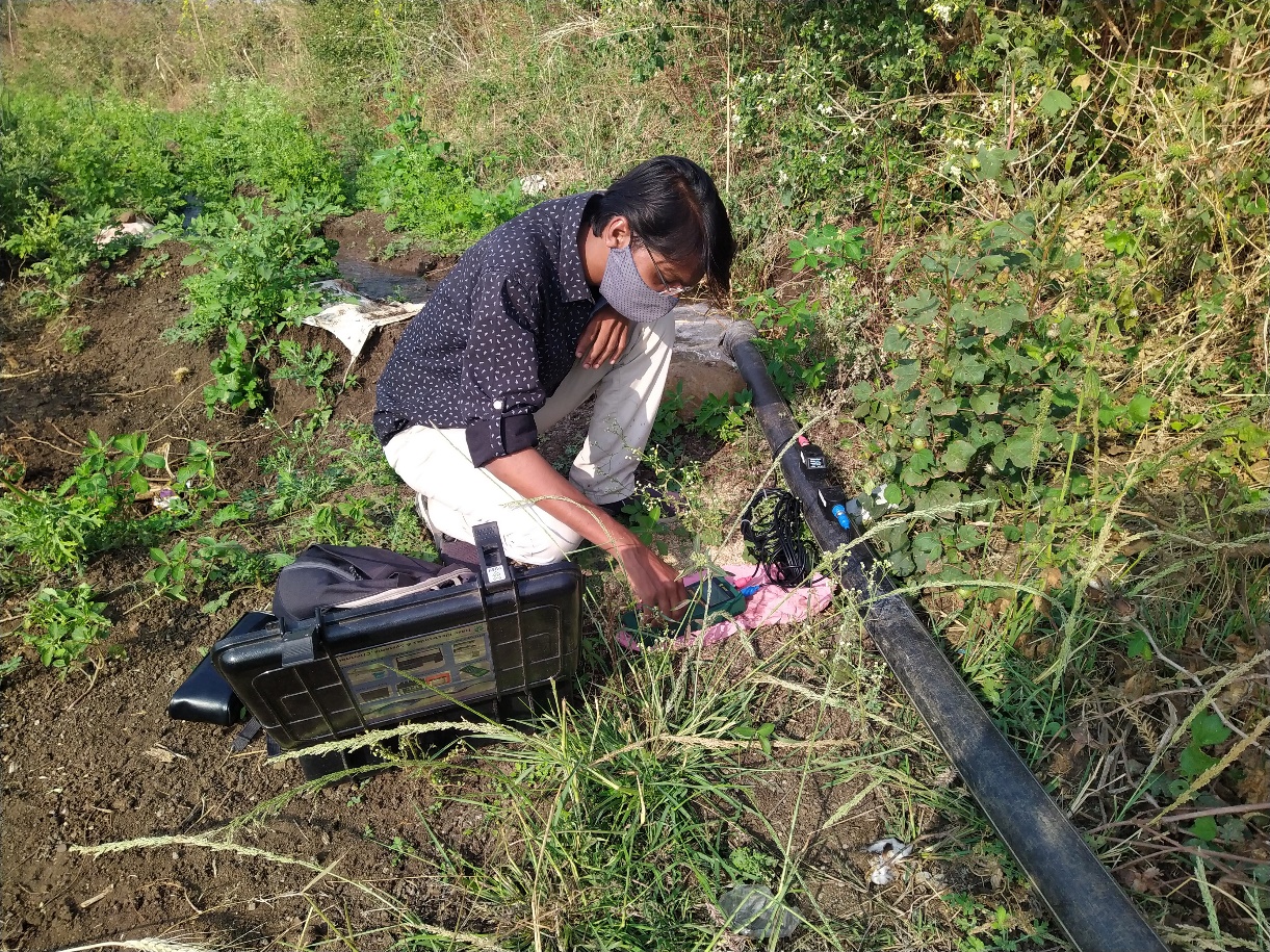 Water flow rate measurements